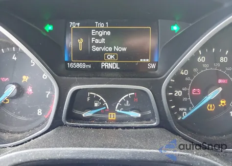 2017 Ford Focus Se z USA, uszkodzony, nr VIN 1FADP3F23HL220837